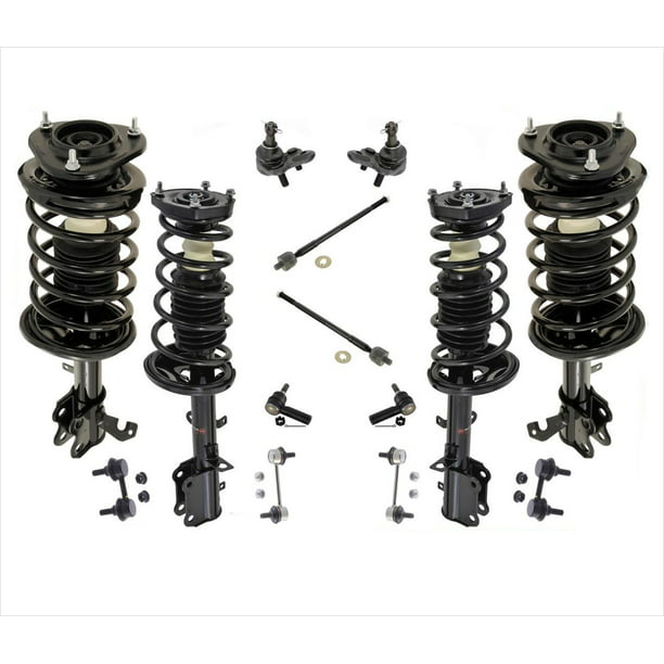 For Toyota Corolla Quick  2003-08 Complete Shock Struts & Coil Springs w/Mounts 